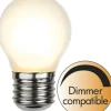 LED-lamppu Star Trading 350-24-1 Ø45x78mm E27 huurrettu 4W 2700K 400lm