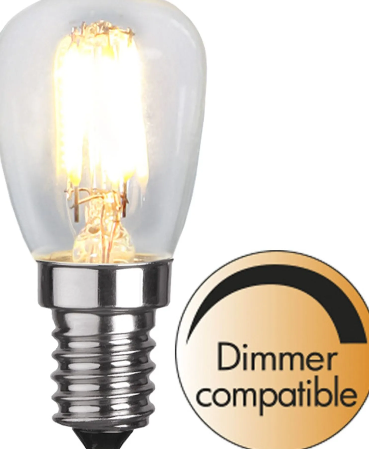 LED-lamppu Star Trading 352-42-1 Ø26x60mm E14 kirkas 2.8W 2700K 250lm