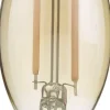 LED-lamppu Trio E14 filament kynttilä 2W 225lm 2700K ruskea