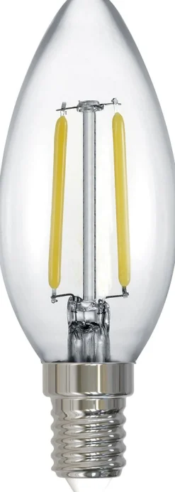 LED-lamppu Trio E14 filament kynttilä 2W 250lm 2700K