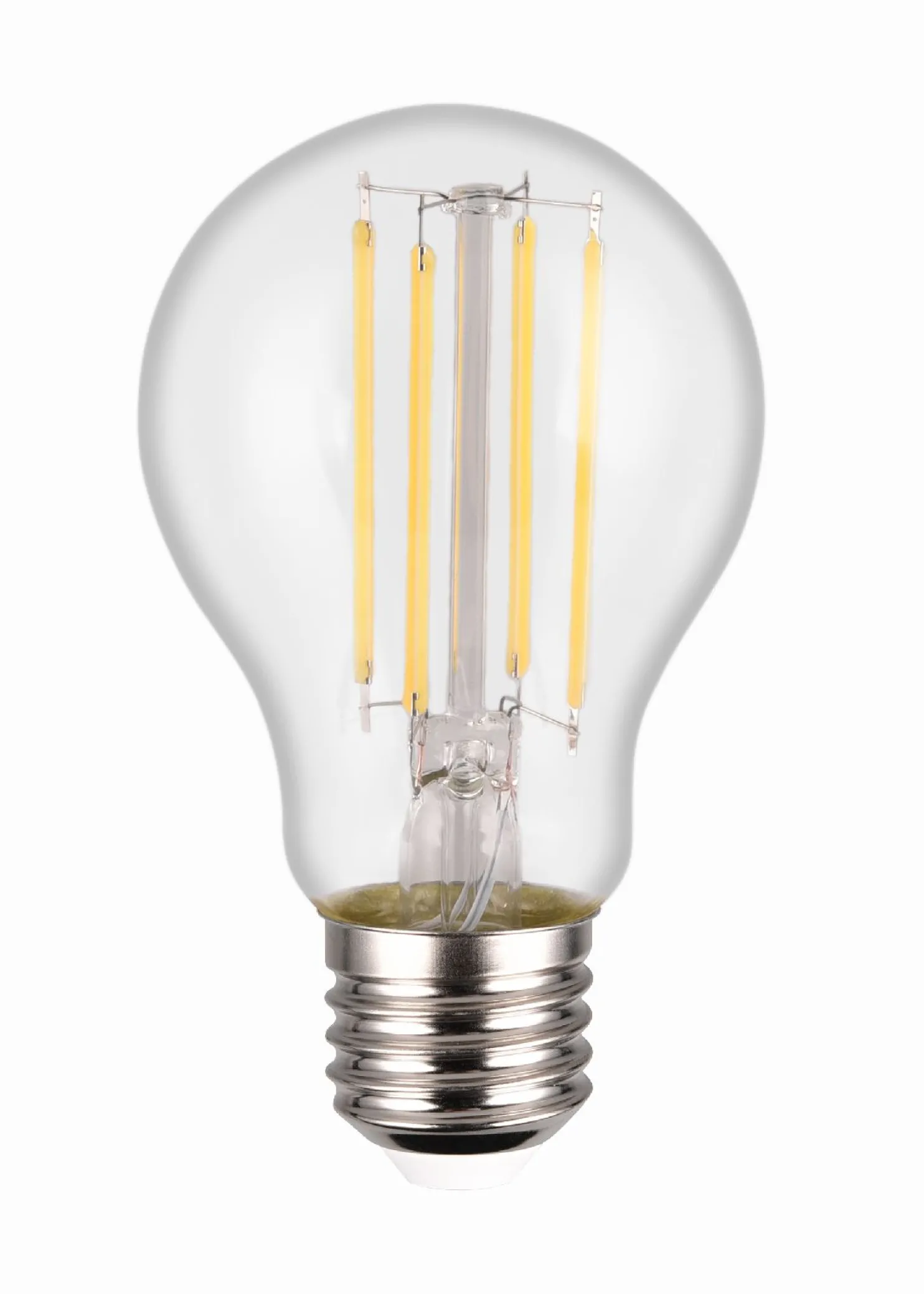 LED-lamppu Trio E27, filament vakiokupu 7W, 806lm 4000K, kirkas, switch dimmer