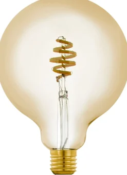 LED-Älylamppu Eglo connect.z filamentti E27 G125 400lm 4.9W meripihka