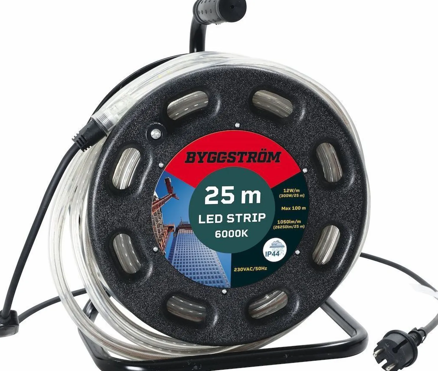 LED-nauha Malmbergs, 6000K, IP44, 25m