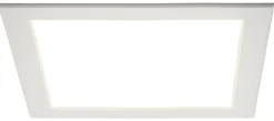 LED-paneeli Airam Flat N II, 12W/830, 175x175mm, himmennettävä, IP44, valkoinen/opaali