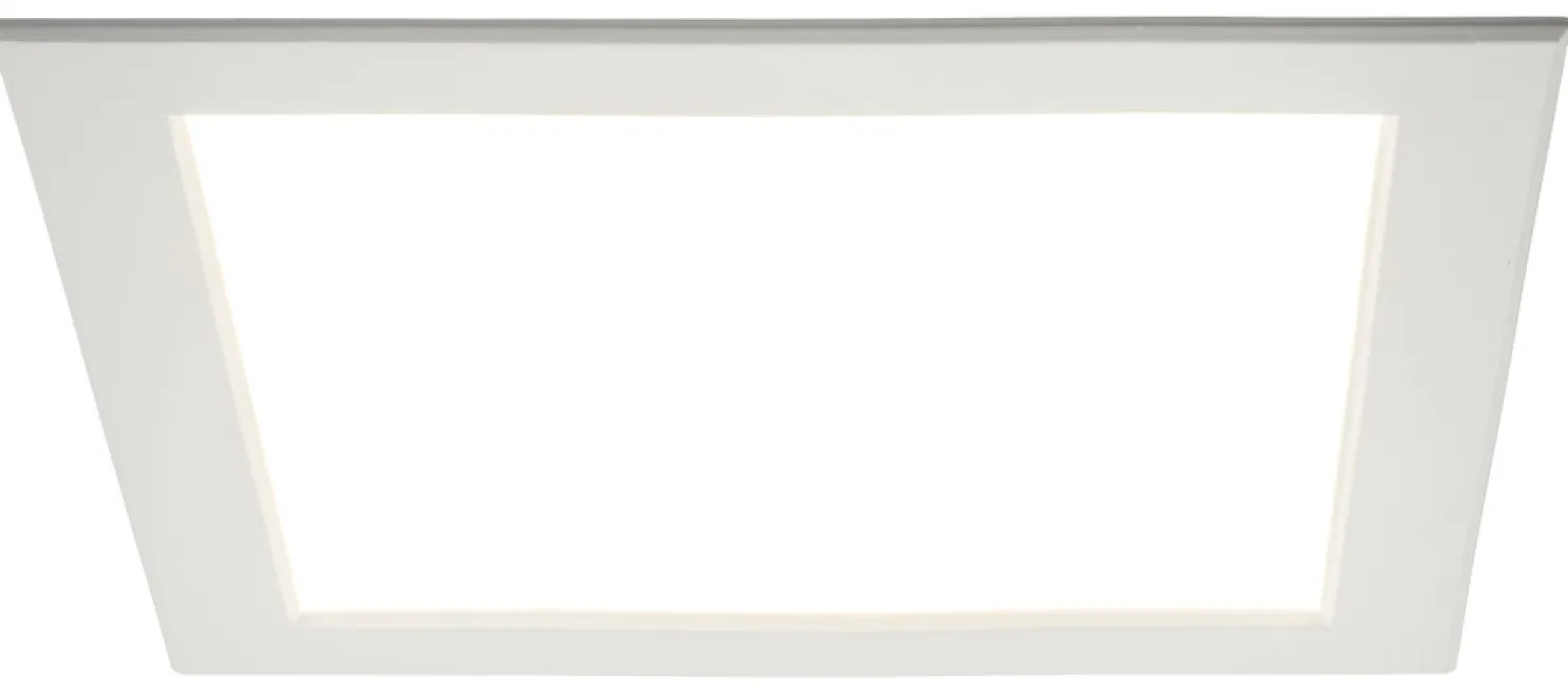 LED-paneeli Airam Flat N II, 12W/830, 175x175mm, himmennettävä, IP44, valkoinen/opaali