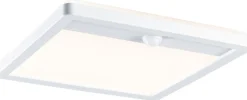 LED-paneeli ulkokäyttöön Paulmann Lamina, IP44, 25x25cm, 3000K, liiketunnistin, korroosionkestävä, eri värejä