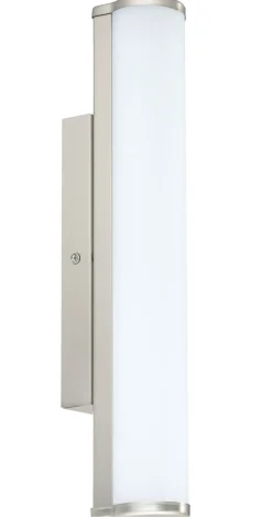 LED-peilivalaisin Eglo Calnova 8W 50x350x85 mm IP44 himmennettävä harjattu teräs/valkoinen