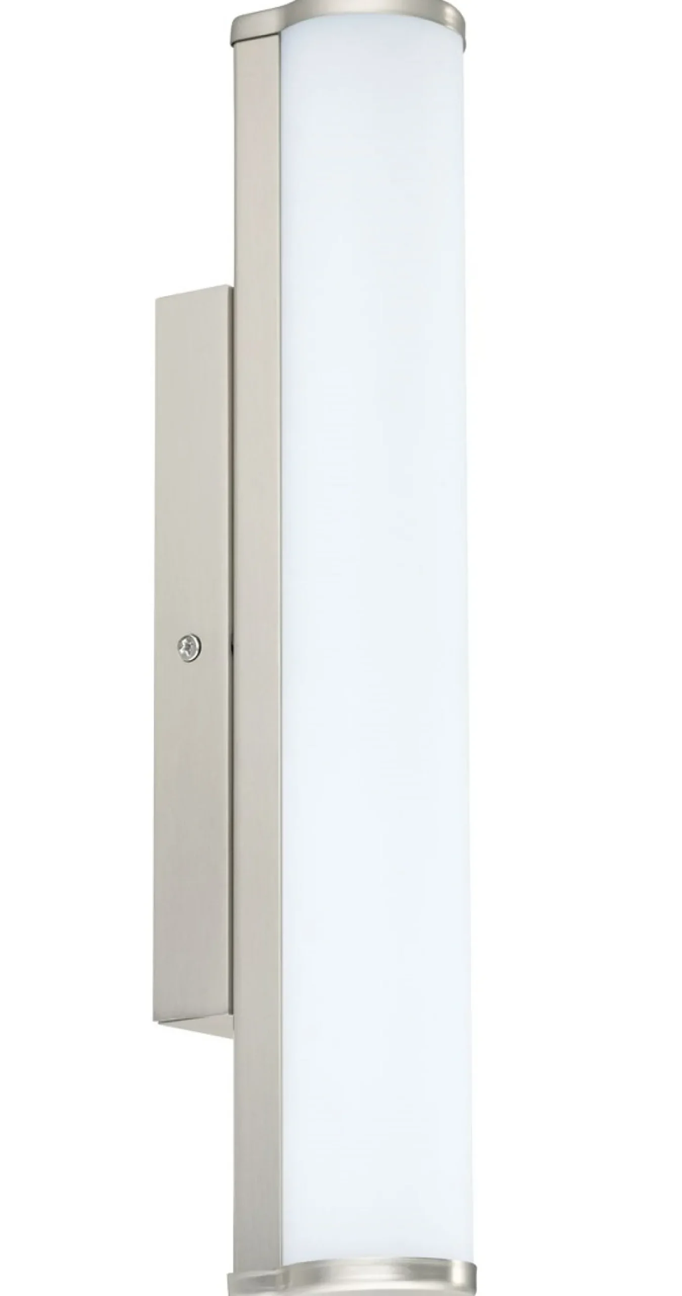 LED-peilivalaisin Eglo Calnova 8W 50x350x85 mm IP44 himmennettävä harjattu teräs/valkoinen