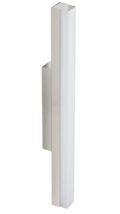 LED-peilivalaisin Eglo Torretta 16W 40x600x75 mm IP44 harjattu teräs/valkoinen