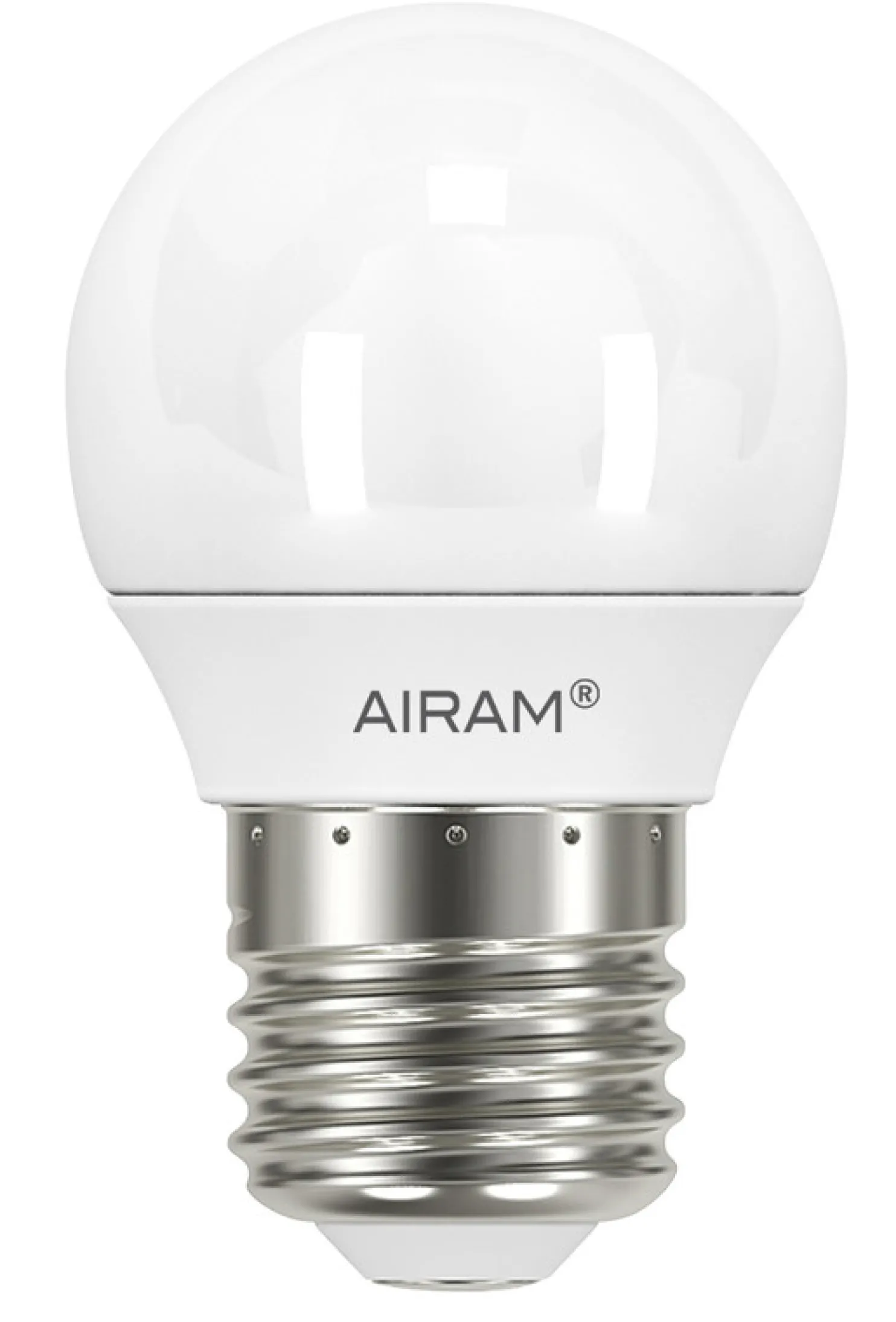 LED-pienkupulamppu Airam Pro P45 840, E27, 4000K, 470lm