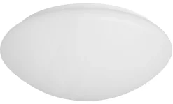 LED-plafondi Airam Bruno 27W/840 Ø375x110 mm himmennettävä IP44 valkoinen/opaali