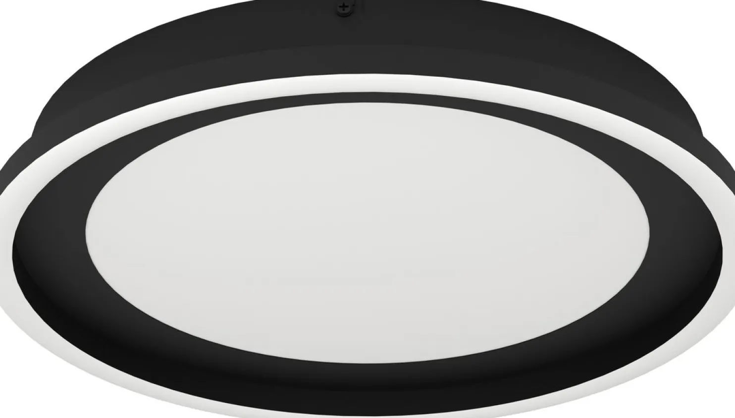 LED-Plafondi Eglo Calagrano Ø38cm värivaihto + kaukosäädin musta/valkoinen