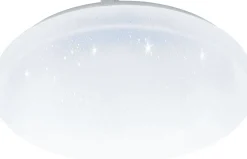LED-plafondi Eglo Frania-A Ø300 mm IP44 valkoinen