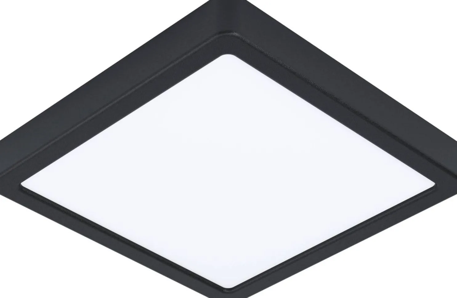 LED-Plafondi Eglo Fueva 5 4000K musta pinta-asennettava vaihdettava LED eri kokoja