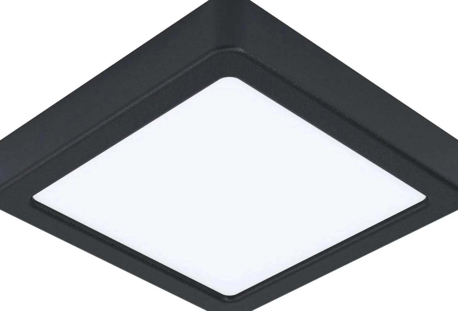 LED-Plafondi Eglo Fueva 5 4000K musta pinta-asennettava vaihdettava LED eri kokoja