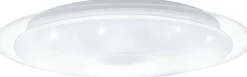 LED-plafondi Eglo Lanciano 1 Ø400 mm valkoinen