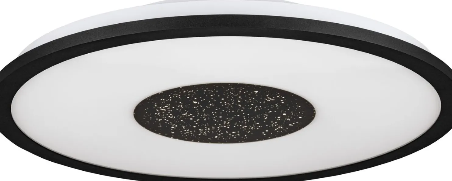 LED-Plafondi Eglo Marmorata Ø45cm musta/valkoinen