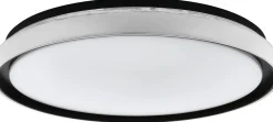 LED-Plafondi Eglo Seluci Ø49cm musta