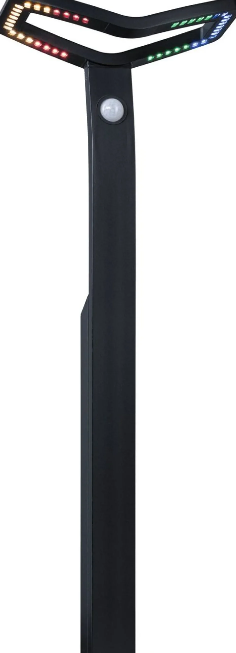 LED-pollarivalaisin Paulmann Alara Smart Home Zigbee 3.0 665mm hämäräohjattu liiketunnistin IR RGBW+ 10W 450lm antrasiitti