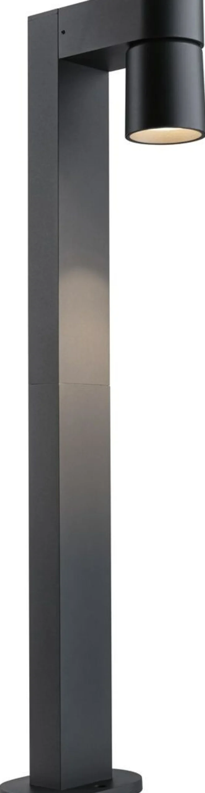 LED-pollarivalaisin Paulmann Kimu, IP44, 82.2cm, 3000K, antrasiitti