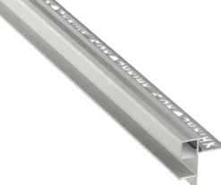 LED-porraslista Euroshrink 306A, alumiini, 12mm x 2.5m, eri värejä