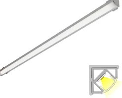 LED-profiili Limente Corner 20 DOB kulmaprofiili, 2m, eri vaihtoehtoja