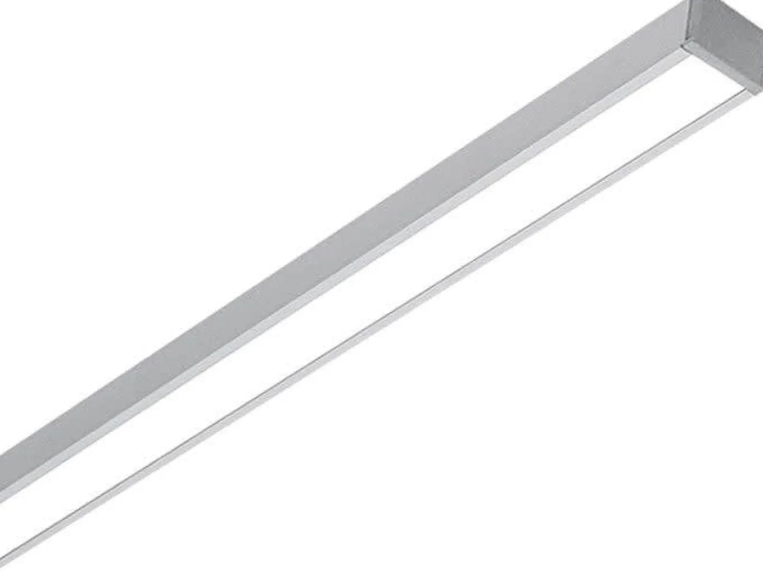 LED-profiili Limente LED-Grade 40 Lux 3000K 4m 57W alumiini