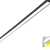 LED-profiili Limente LED-LUXOR 20 LUX 3000K 28W musta 2m