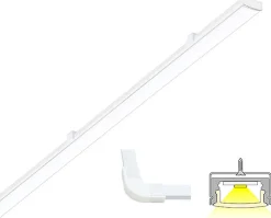LED-profiili Limente Linea DOB 24V, eri vaihtoehtoja