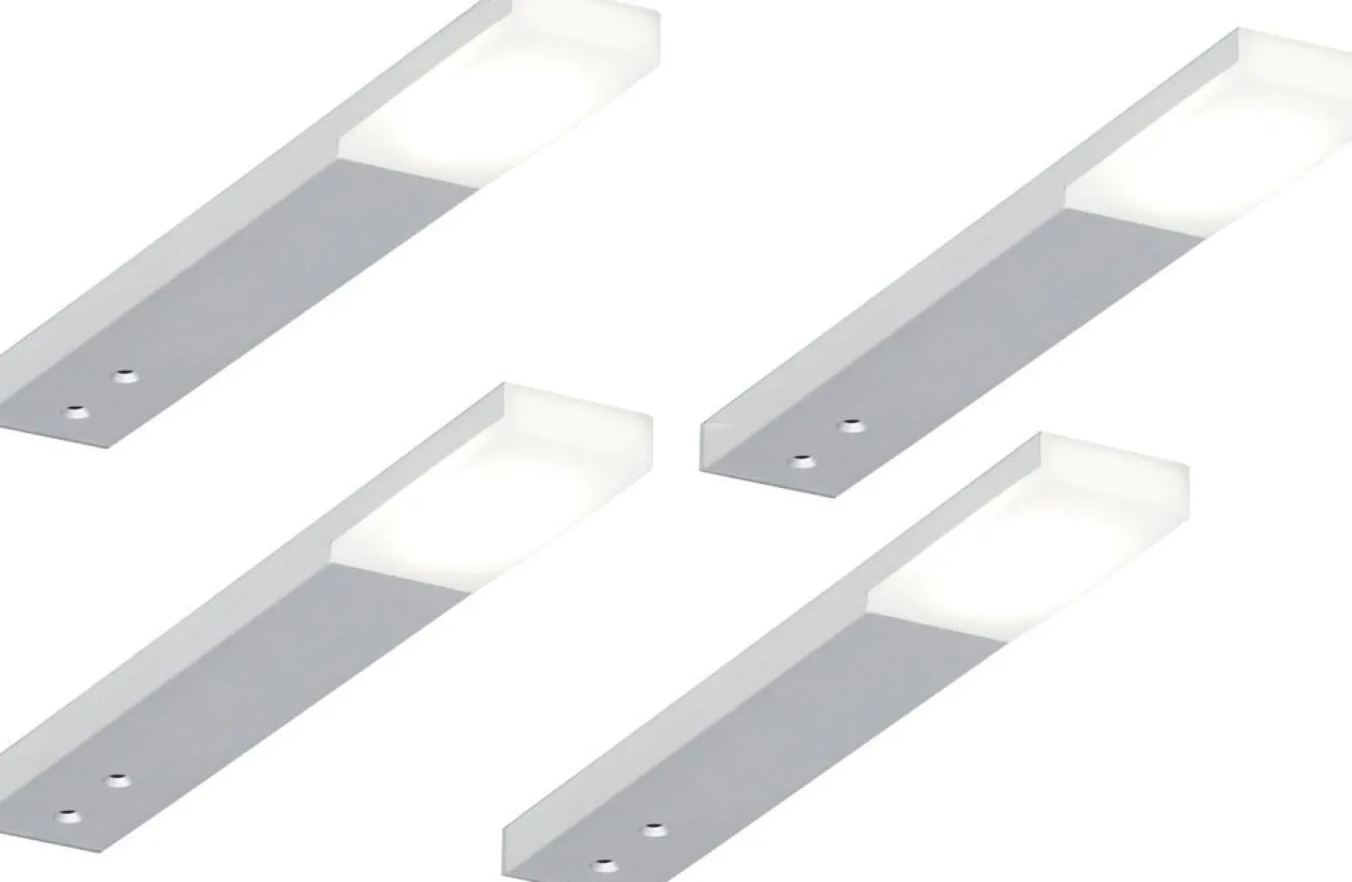 LED-profiilisetti Limente LED-Zircon Tran 4 kpl 4.9 W alulook