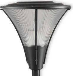 LED-pylväsvalaisin Ensto Opera Deco OPD530L20GH 20W/840 grafiitinharmaa akryylikuvulla