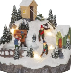 LED-pöytäkoriste Star Trading Alpville 15,5 cm