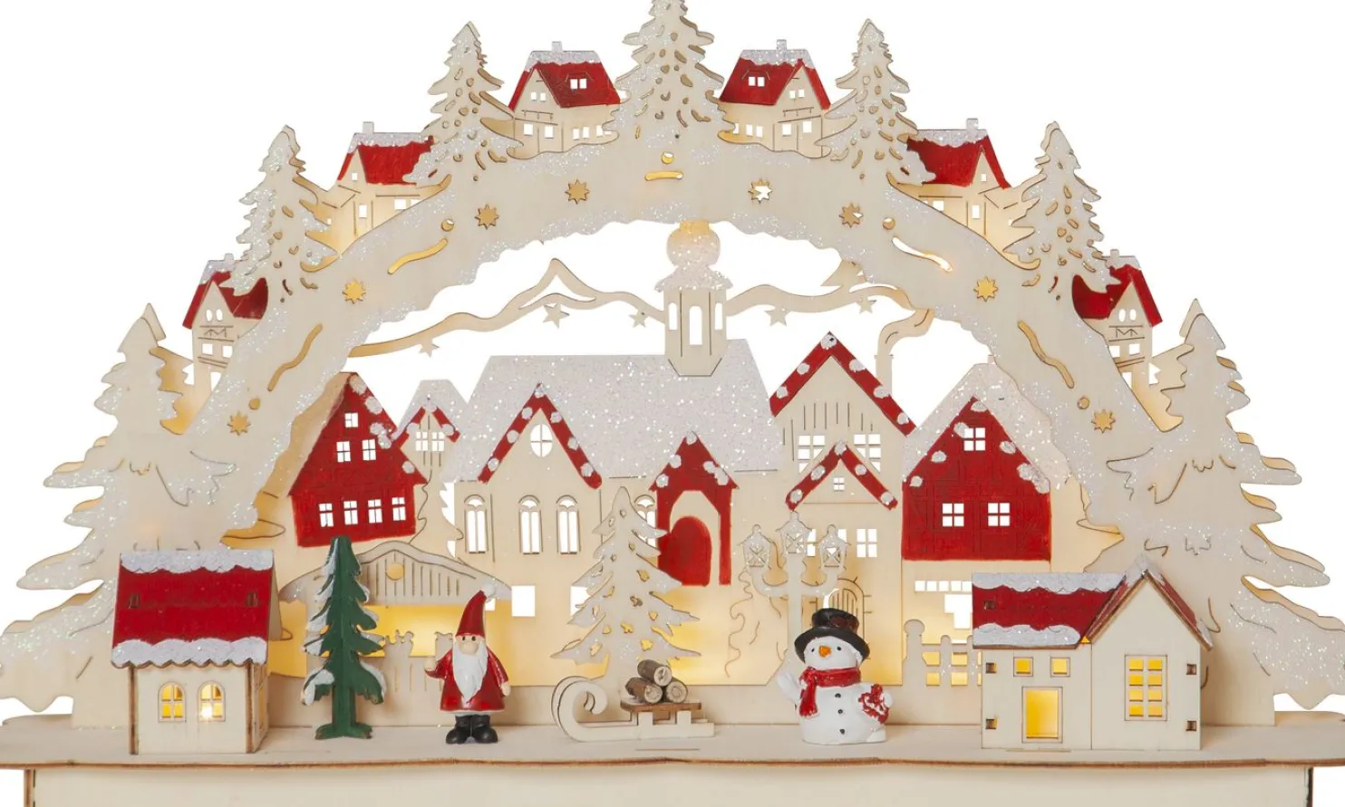 LED-pöytäkoriste Star Trading Rosenheim 46x27 cm