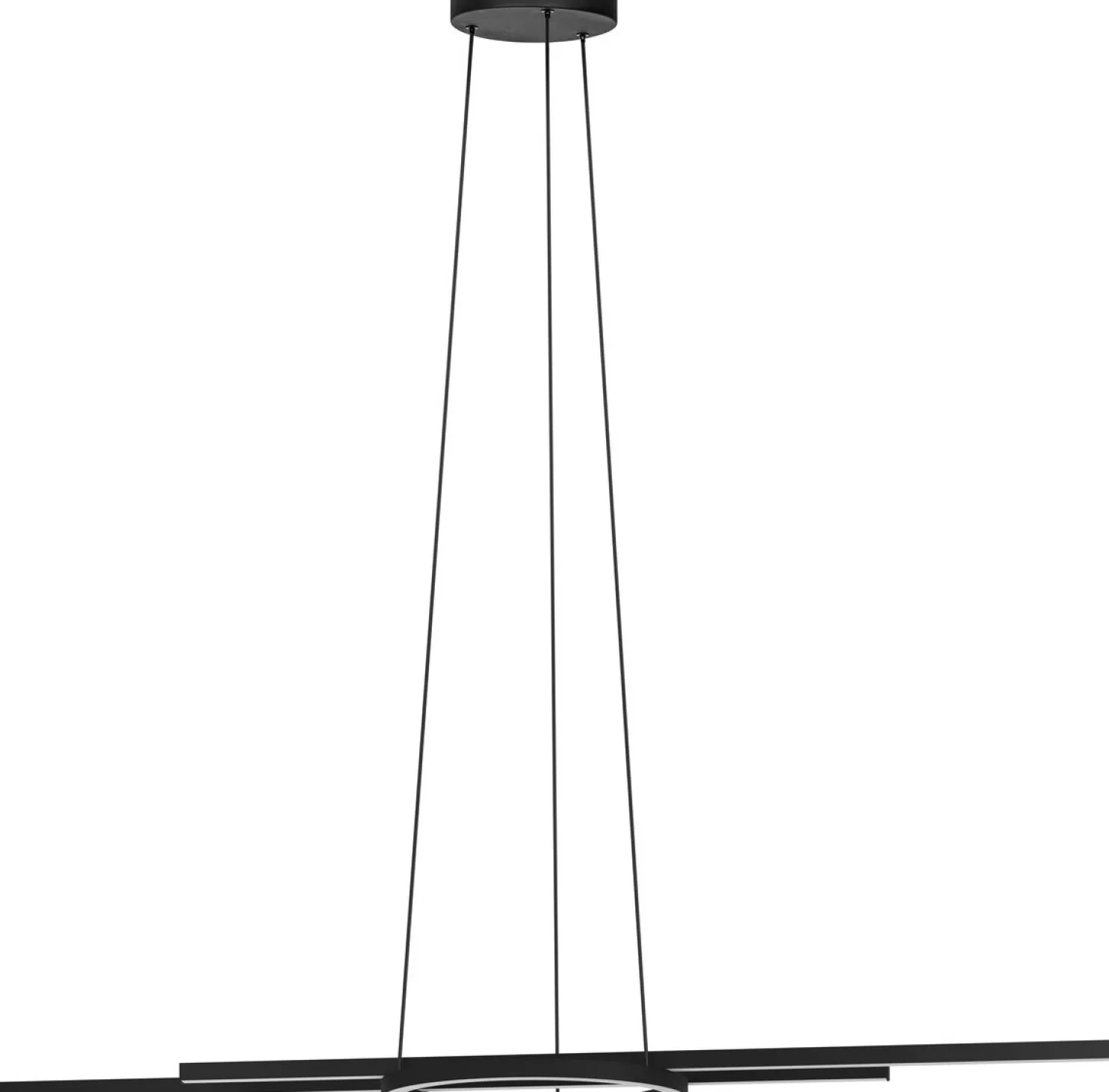 LED-Riippuvalaisin Eglo connect.z Zillerio-z 2x8W + 3x2.7W 116cm musta
