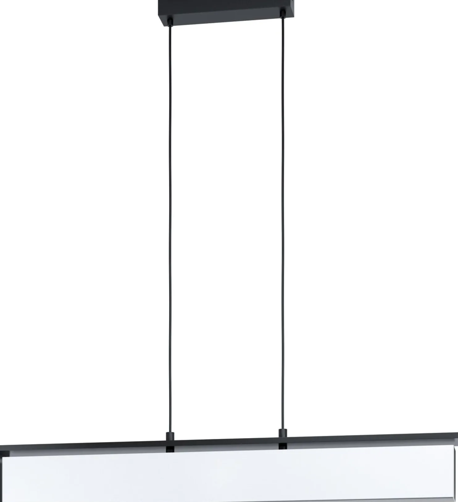 LED-Riippuvalaisin Eglo connect.z Valdelagrano-Z 100cm 33.6W RGBW musta