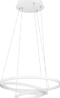 LED-Riippuvalaisin Eglo connect.z Lobinero-z 43.2W Ø58cm eri värejä