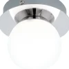 LED-seinä-/kattovalaisin Eglo Mosiano kromi