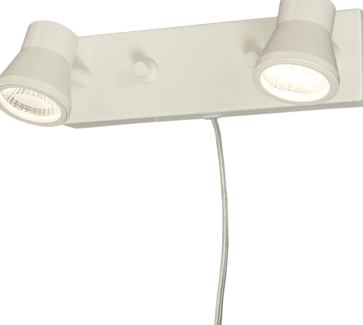 LED-seinävalaisin Aneta Lighting Pluto 2-osainen, eri värejä