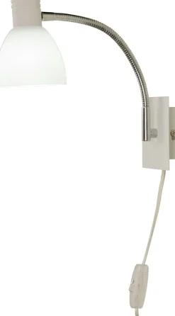 LED-seinävalaisin Aneta Lighting Deka 4 W 360 lm valkoinen/kromi