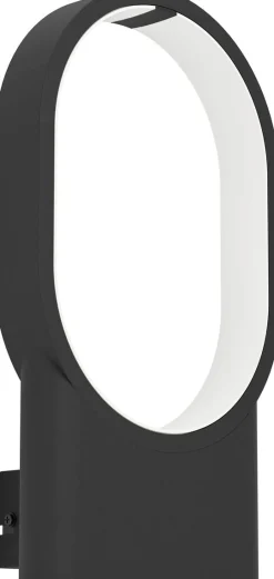 LED-Seinävalaisin Eglo Codriales 10.8W 18x32cm musta/valkoinen