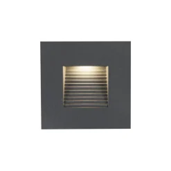 LED-seinävalaisin Hide-a-lite Indicate Multi antrasiitti