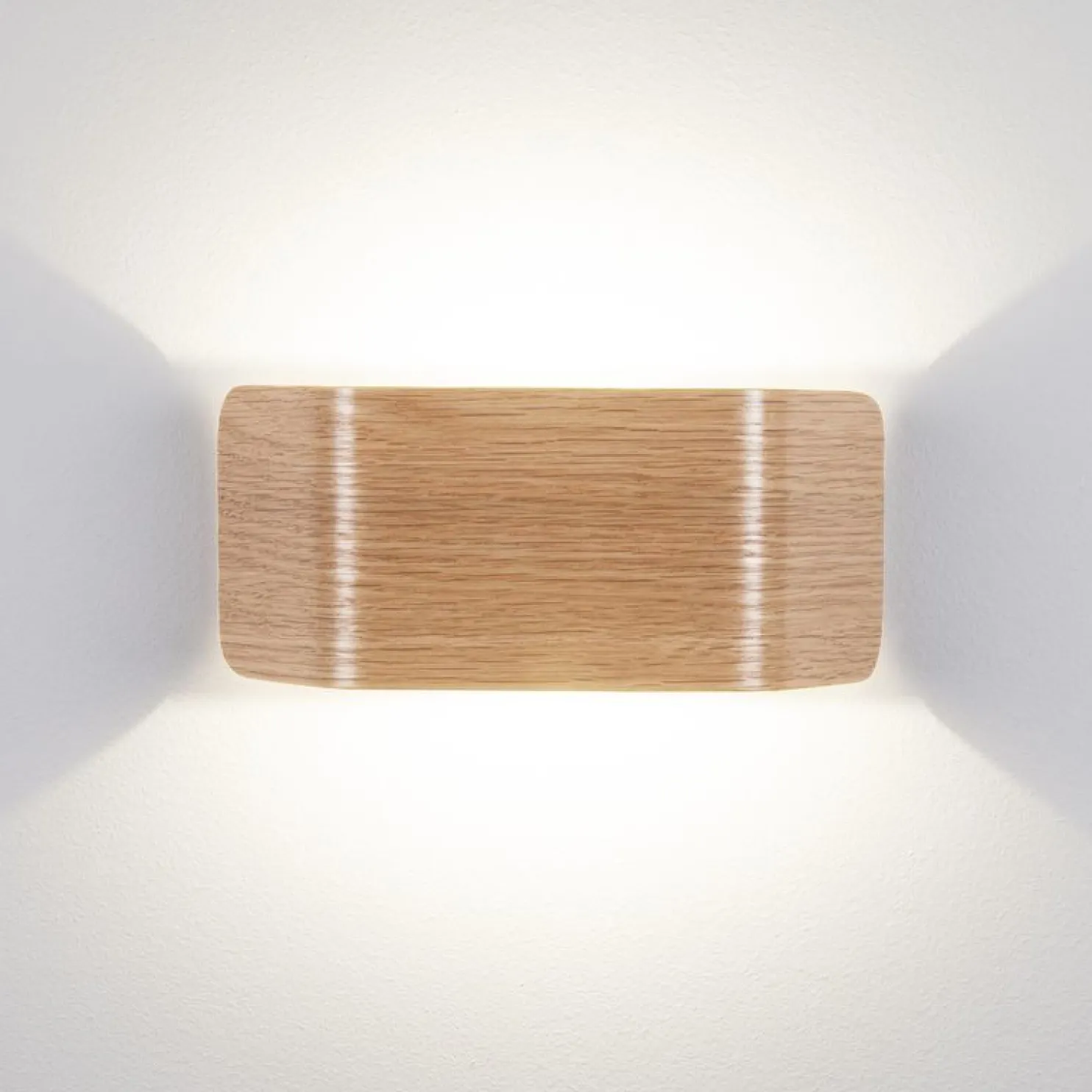 LED-seinävalaisin Hide-a-lite Shade Tammi 3000K