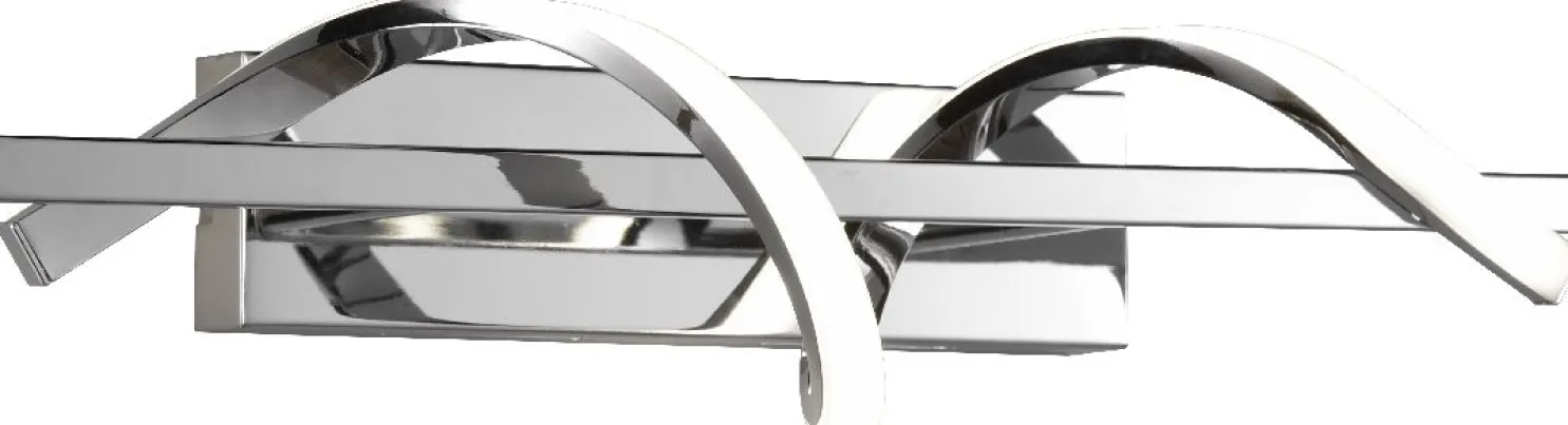 LED-seinävalaisin Trio Isabel, kromi, 4000K