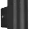 LED-seinävalaisin Trio Ray H2O 2-osainen IP44 3000 K mattamusta