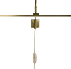 LED-tauluvalaisin Aneta Lighting Miro antiikkimessinki