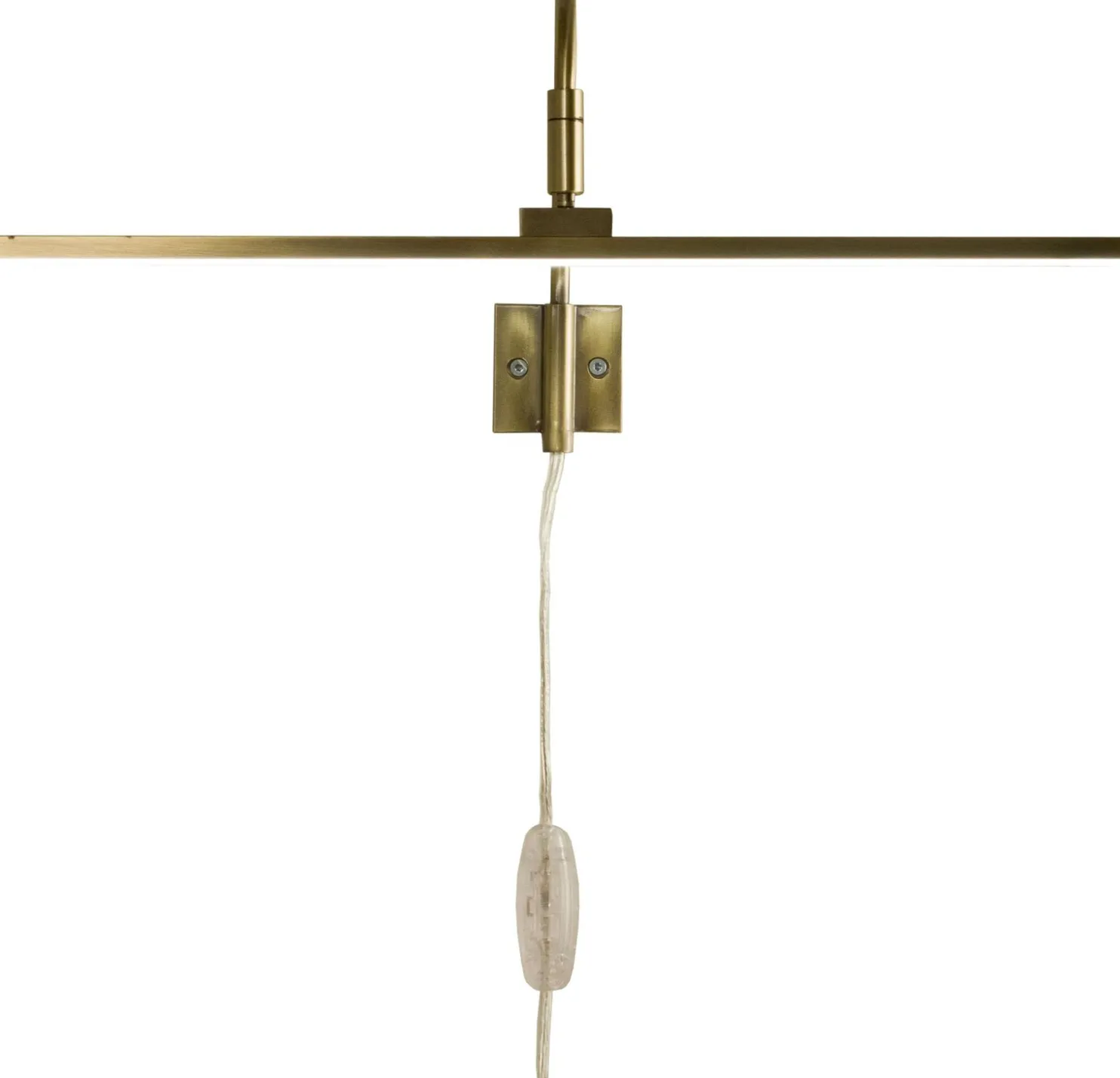 LED-tauluvalaisin Aneta Lighting Miro antiikkimessinki