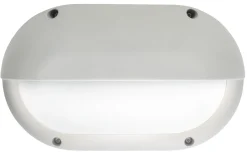 LED-ulkoseinävalaisin Airam Cestus Horizontal Eye max 100W E27 165x270x110 mm IP65 valkoinen/opaali