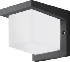 LED-ulkoseinävalaisin Eglo Desella 1 160x160mm antrasiitti valkoinen 95097