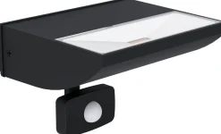LED-Ulkoseinävalaisin Eglo Sorronaro 17x5cm musta liiketunnistin