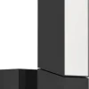LED-ulkoseinävalaisin Eglo Ugento, musta/valkoinen